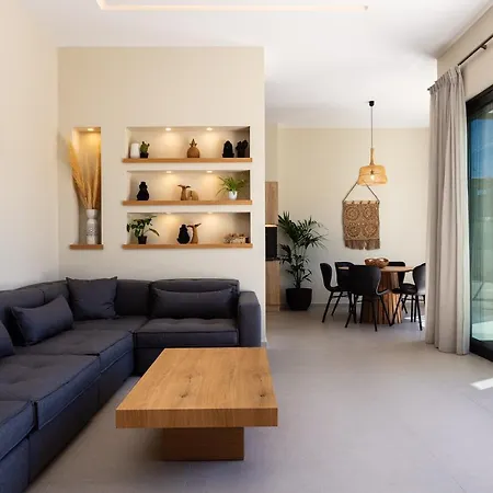 Isla Luxury - Private Pool - 100m From The Апартаменты Ретимно